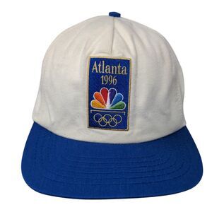 Atlanta 1996 Snapback Hat Multicolor OSFA Adjustable Embroidered 6 Panel